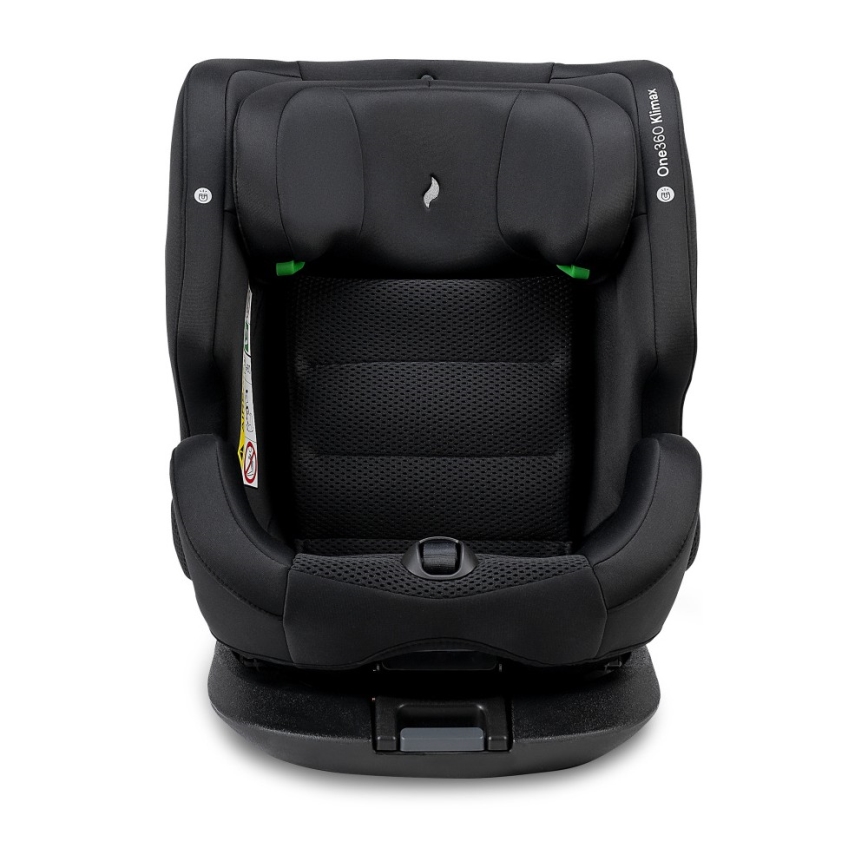 OSANN - Vaikiška automobilinė kėdutė ONE 360 Klimax i-Size 40-150 cm, juodos spalvos