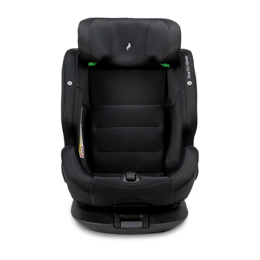 OSANN - Vaikiška automobilinė kėdutė ONE 360 Klimax i-Size 40-150 cm, juodos spalvos