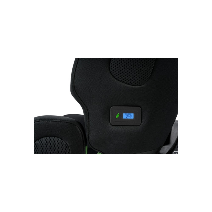OSANN - Vaikiška automobilinė kėdutė ONE 360 Klimax i-Size 40-150 cm, juodos spalvos