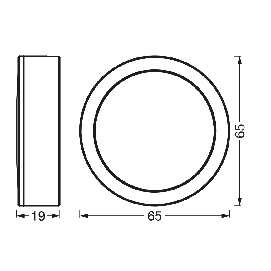 Osram - 3 vnt. po spintelės LED šviestuvų komplektas UNDERCABINET LED/3W/230V 3000K, balti