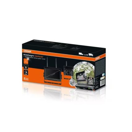 Osram - Atbulinė kamera ROADSIGHT OWRCS7 Full HD 1080p 12/24V IP67