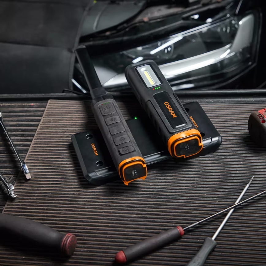 Osram - Belaidė magnetinė įkrovimo padas LEDINSPECT DUAL CHARGE PAD 5V