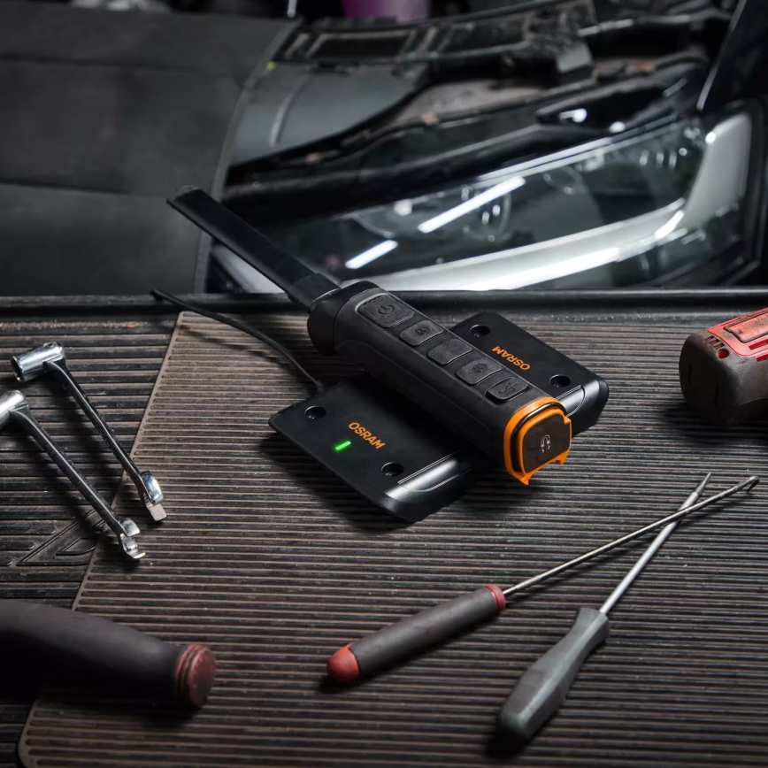 Osram - Belaidė magnetinė įkrovimo padas LEDINSPECT DUAL CHARGE PAD 5V