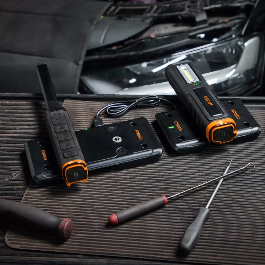 Osram - Belaidė magnetinė įkrovimo padas LEDINSPECT DUAL CHARGE PAD 5V