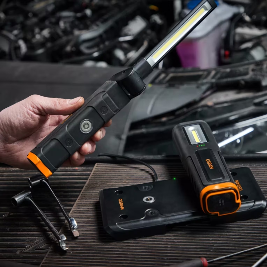 Osram - Belaidė magnetinė įkrovimo padas LEDINSPECT DUAL CHARGE PAD 5V