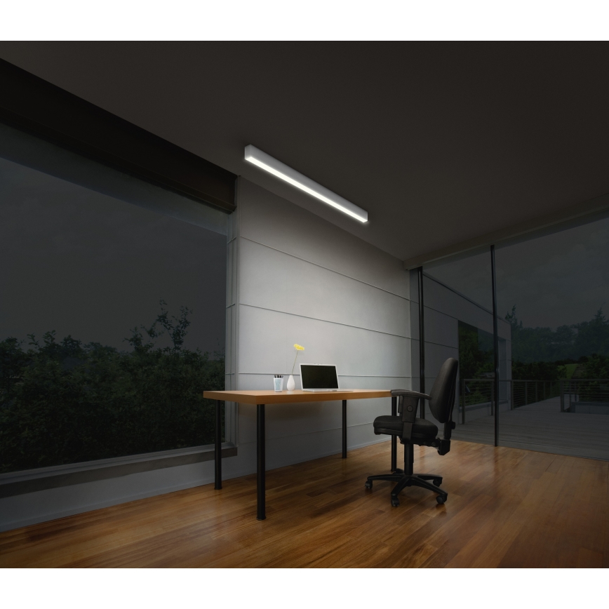 Osram - Dimeriuojamas LED lubų šviestuvas OFFICE LINE LED/11/20/30W/230V 4000K 112,6 cm balta