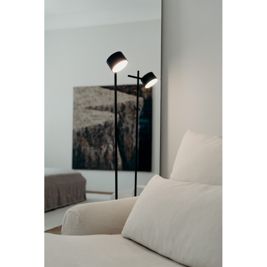 Osram - reguliuojamas lietimu valdomas grindinis LED šviestuvas DECOR KYOTO LED/12W/230V CRI 90 juodas