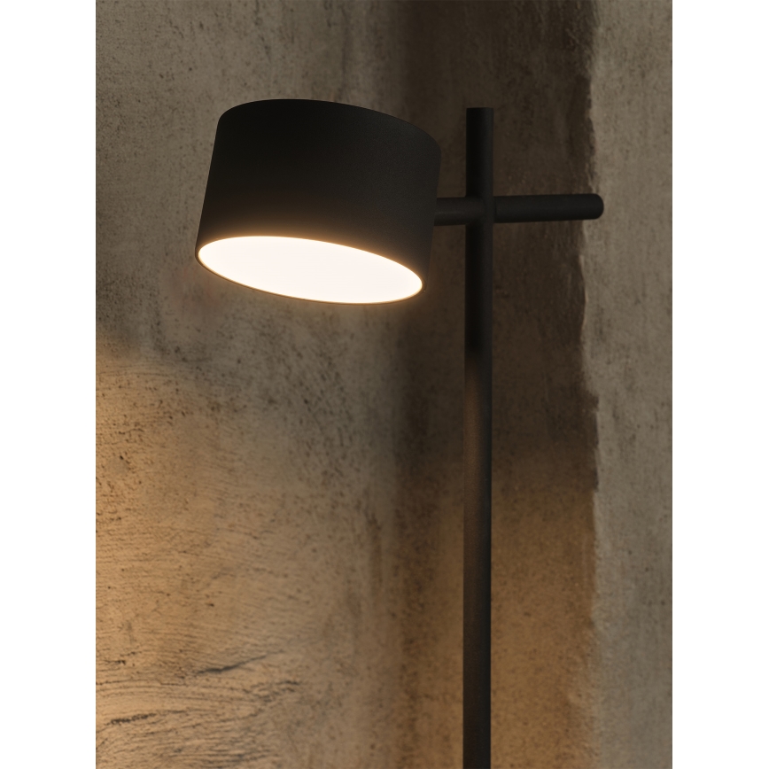 Osram - reguliuojamas lietimu valdomas grindinis LED šviestuvas DECOR KYOTO LED/12W/230V CRI 90 juodas