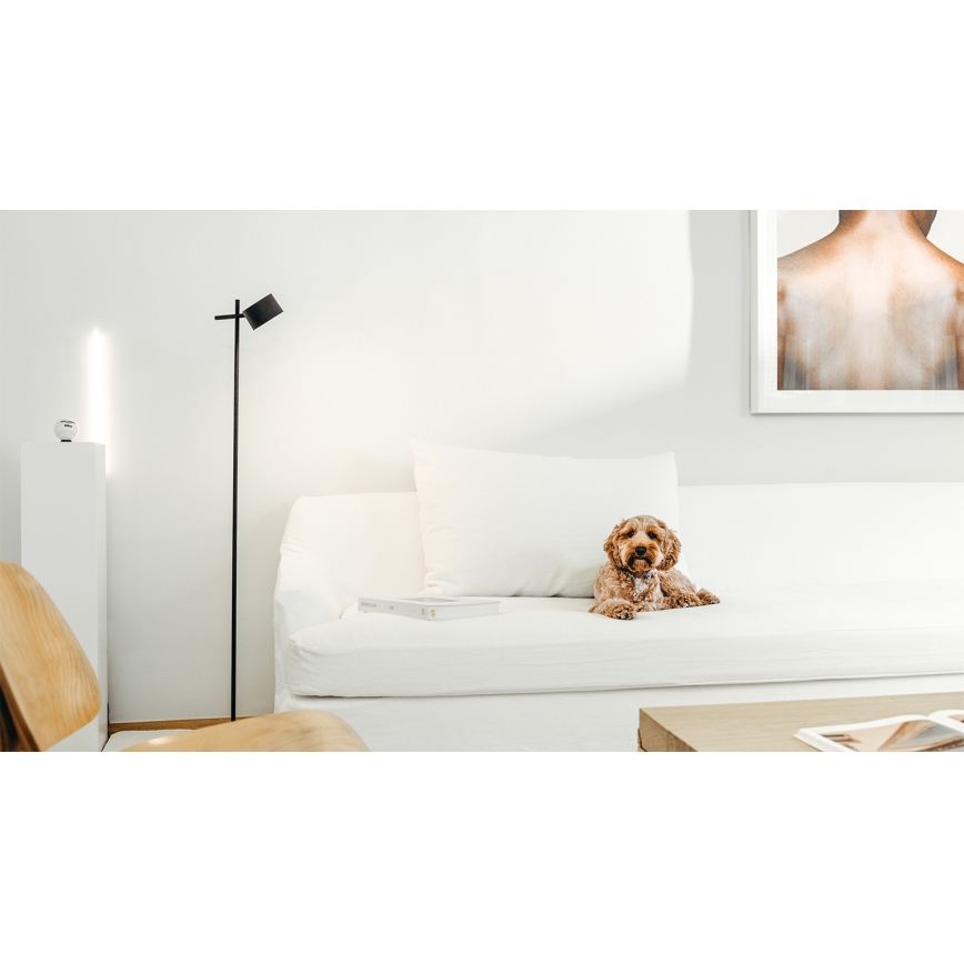 Osram - reguliuojamas lietimu valdomas grindinis LED šviestuvas DECOR KYOTO LED/12W/230V CRI 90 juodas