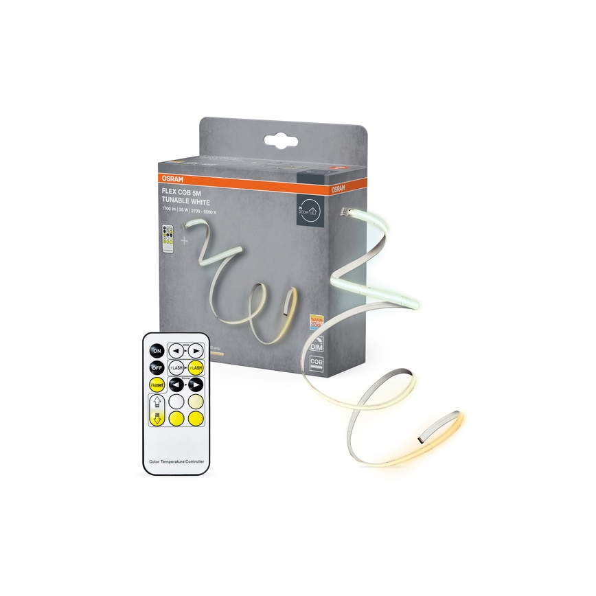 Osram - Reguliuojama LED juosta FLEX COB 5m LED/35W/230V 2700-6500K + nuotolinis valdymas
