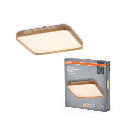 Osram - reguliuojamo ryškumo LED lubinis šviestuvas ORBIS ALICIA LED/24W/230V 39,5x39,5 cm smėlio spalvos