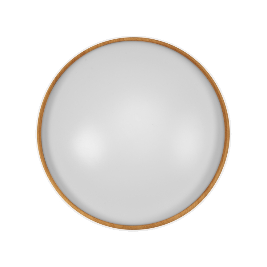 Osram - dimeriuojamas LED lubų šviestuvas ORBIS LIVIA, 36 W, 230 V, Ø 52 cm, baltas/rudas