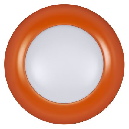 Osram - reguliuojamas LED lubinis šviestuvas ORBIS PLATE LED/19W/230V skersmuo 31 cm oranžinė/juoda