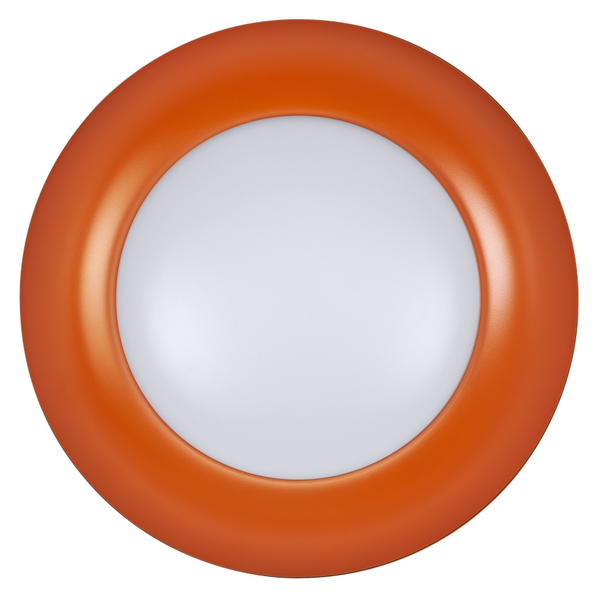 Osram - reguliuojamas LED lubinis šviestuvas ORBIS PLATE LED/19W/230V skersmuo 31 cm oranžinė/juoda