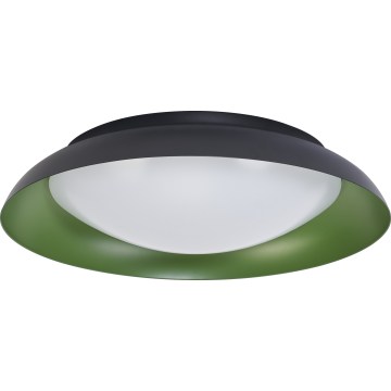 Osram - dimeriuojamas LED lubinis šviestuvas ORBIS PLATE LED/35W/230V skersmuo 43 cm žalia/juoda
