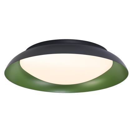 Osram - dimeriuojamas LED lubinis šviestuvas ORBIS PLATE LED/35W/230V skersmuo 43 cm žalia/juoda
