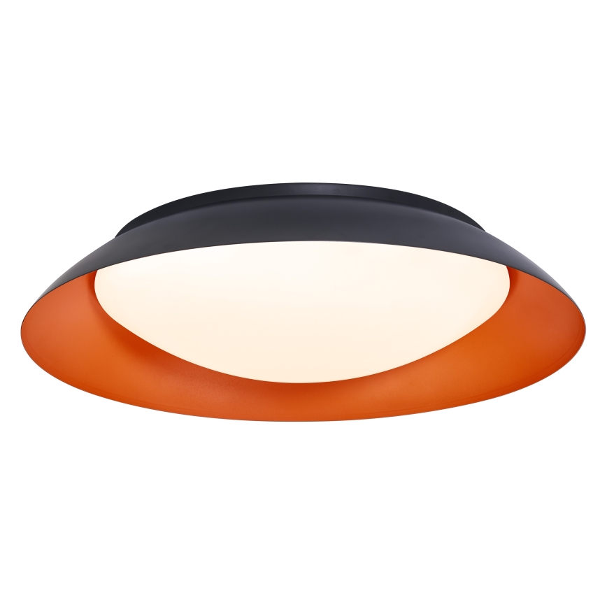 Osram - reguliuojamo ryškumo LED lubinis šviestuvas ORBIS PLATE LED/45W/230V, skersmuo 48 cm, oranžinė/juoda