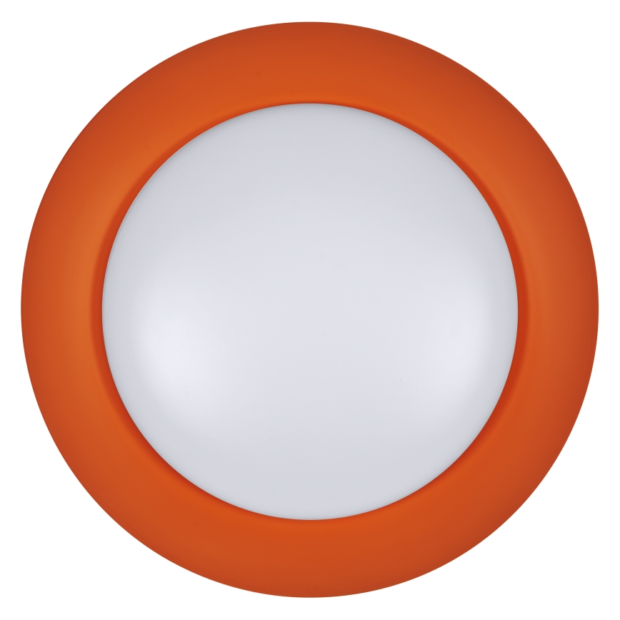 Osram - reguliuojamo ryškumo LED lubinis šviestuvas ORBIS PLATE LED/45W/230V, skersmuo 48 cm, oranžinė/juoda
