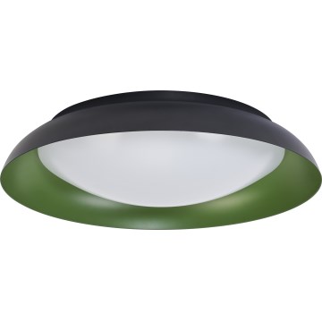 Osram - dimeriuojamas LED lubinis šviestuvas ORBIS PLATE LED/45W/230V, Ø 48 cm, žalia/juoda