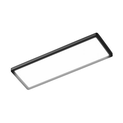 Osram - LED reguliuojamas vonios kambario lubų šviestuvas PLANON EASYFIX LED/24W/230V 2600-6000K 20x58 cm IP54 juoda + nuotolinis valdiklis