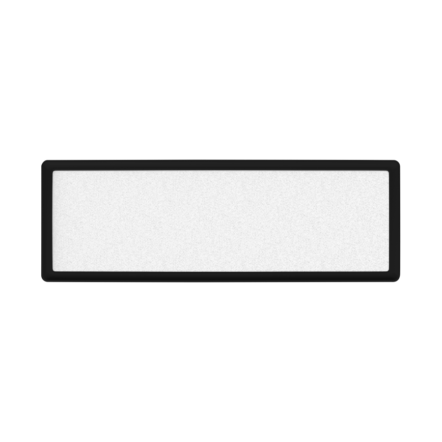 Osram - LED reguliuojamas vonios kambario lubų šviestuvas PLANON EASYFIX LED/24W/230V 2600-6000K 20x58 cm IP54 juoda + nuotolinis valdiklis
