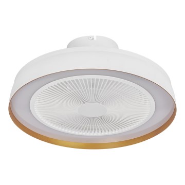 Osram - dimeriuojamas LED lubinis šviestuvas su ventiliatoriumi CEILING FAN LED/49W/230V 2700-6500K balta/auksinė + nuotolinis valdymas