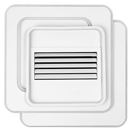 Osram - Dimeriuojamas LED lubinis šviestuvas su ventiliatoriumi LED/55W/230V 3000-6500K baltas + nuotolinis valdymas