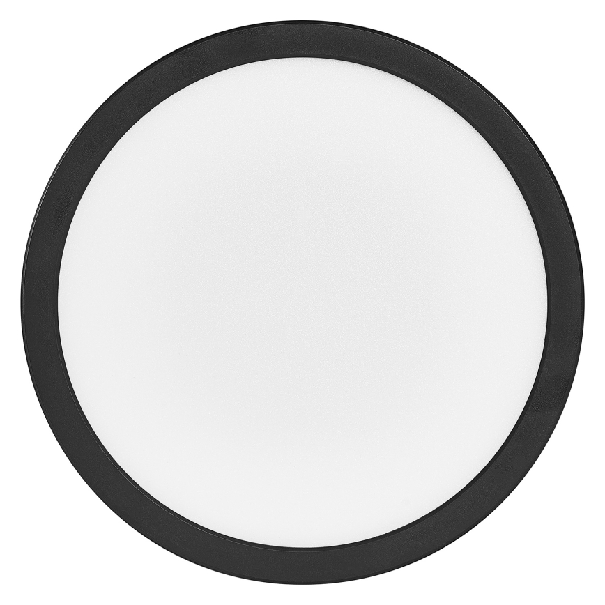 Osram - dimeriuojamas LED lubinis šviestuvas ORBIS ULTRA SLIM LED/15W/230V 3000K, Ø 23,5 cm, juodas