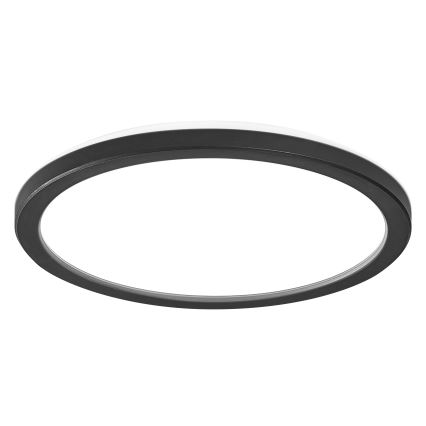 Osram - dimeriuojamas LED lubinis šviestuvas ORBIS ULTRA SLIM LED/15W/230V 3000K, Ø 23,5 cm, juodas