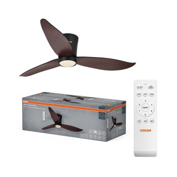 Osram - dimeriuojamas LED lubų ventiliatorius FOHN LED/18W/230V 3000/4000/6500K + nuotolinis valdymas