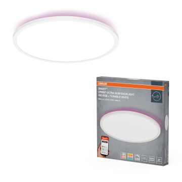 Osram – dimeriuojamas LED RGBW lubinis šviestuvas SMART+ ORBIS, 25 W, 230 V, skersmuo 40 cm, 2700–6500 K, Wi‑Fi