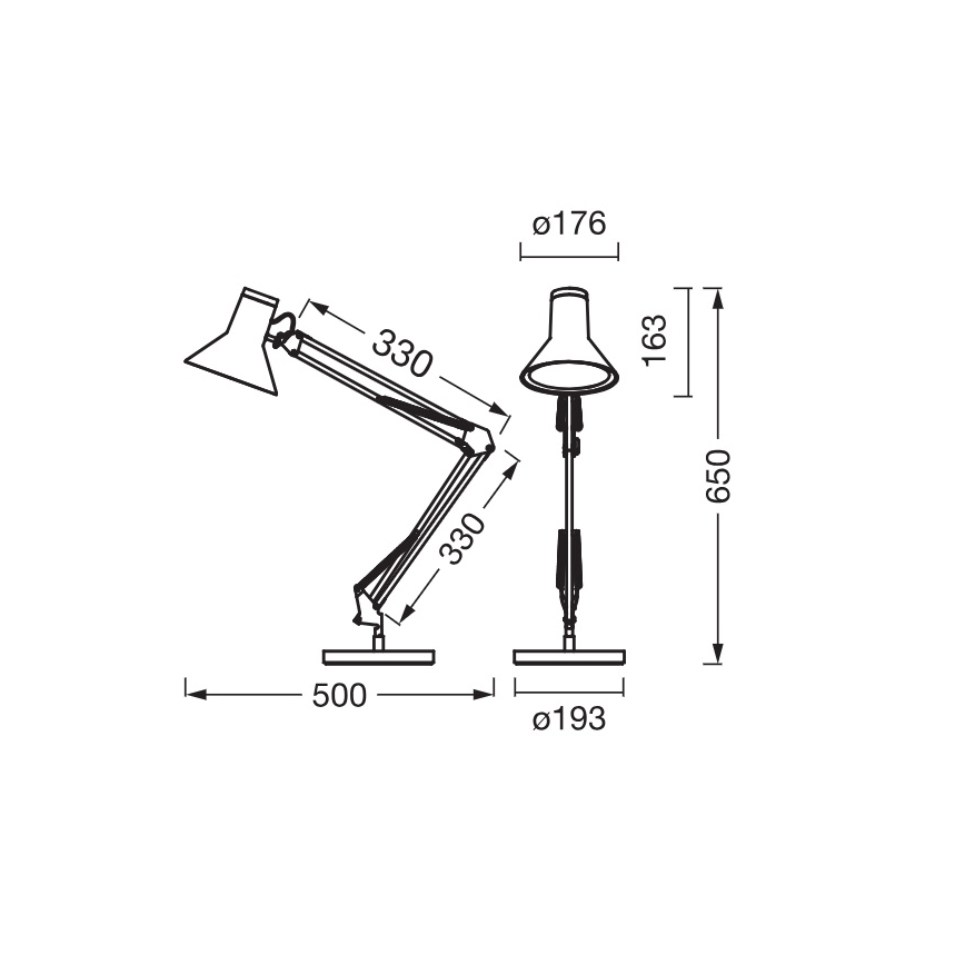 Osram - Dimeriuojamas LED stalinis šviestuvas OFFICE LINE LED/9W/230V 3000K balta