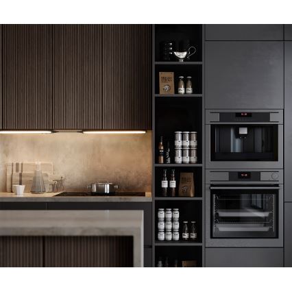 Osram - dimeriuojamas po spintelės LED šviestuvas LINEAR TURN LED/10W/230V 3000/4000/6500K 55 cm juodas