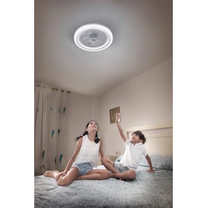 Osram - Dimeriuojamas lubinis šviestuvas su ventiliatoriumi SOLANO LED/26W/230V 3000/4000/6500K + nuotolinis valdymas