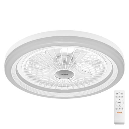 Osram - Dimeriuojamas lubinis šviestuvas su ventiliatoriumi SOLANO LED/26W/230V 3000/4000/6500K + nuotolinis valdymas