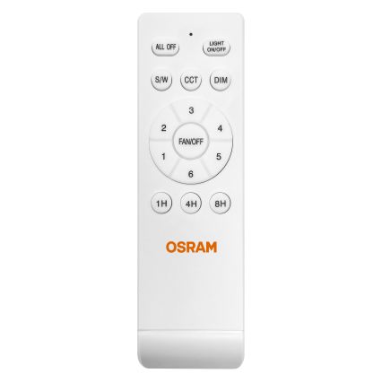 Osram - Dimeriuojamas lubinis šviestuvas su ventiliatoriumi SOLANO LED/26W/230V 3000/4000/6500K + nuotolinis valdymas