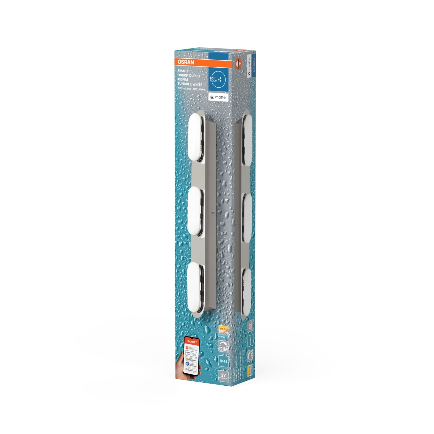 Osram - LED dimeriuojamas sieninis vonios šviestuvas SMART+ DUPLO LED/20W/230V 3000-6500K IP44 Wi-Fi