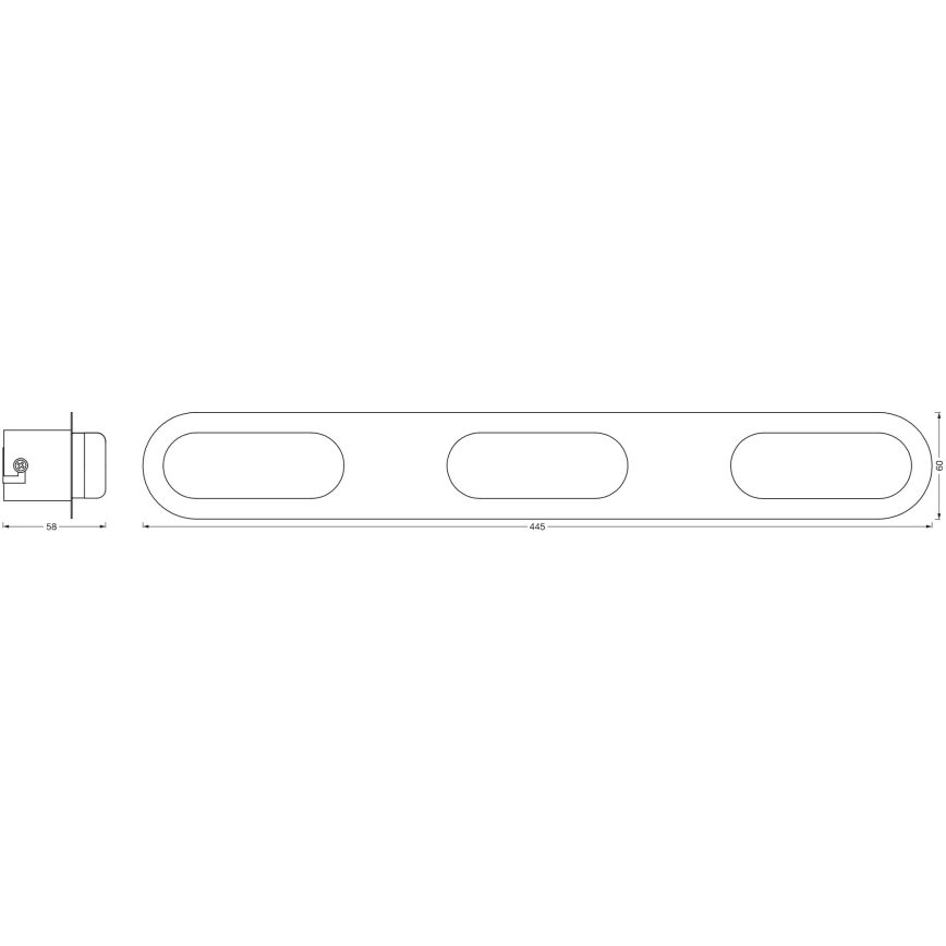 Osram - LED dimeriuojamas sieninis vonios šviestuvas SMART+ DUPLO LED/20W/230V 3000-6500K IP44 Wi-Fi