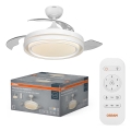 Osram - Dimeriuojamas lubinis šviestuvas su ventiliatoriumi PONIENTE LED/36W/230V 3000/4000/6500K + su nuotoliniu valdymu
