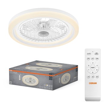 Osram - Dimeriuojamas lubinis šviestuvas su ventiliatoriumi SOLANO LED/26W/230V 3000/4000/6500K + nuotolinis valdymas