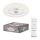 Osram - Dimeriuojamas lubinis šviestuvas su ventiliatoriumi SOLANO LED/26W/230V 3000/4000/6500K + nuotolinis valdymas