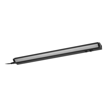 Osram - dimeriuojamas po spintelės LED šviestuvas LINEAR TURN LED/10W/230V 3000/4000/6500K 55 cm juodas
