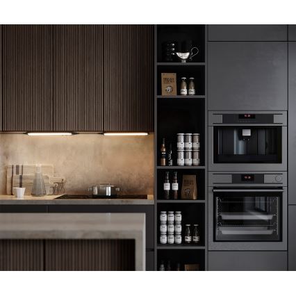 Osram - reguliuojamas LED po spintelės šviestuvas LINEAR TURN LED, 6 W, 230 V, 3000/4000/6500 K, 35 cm, juodas