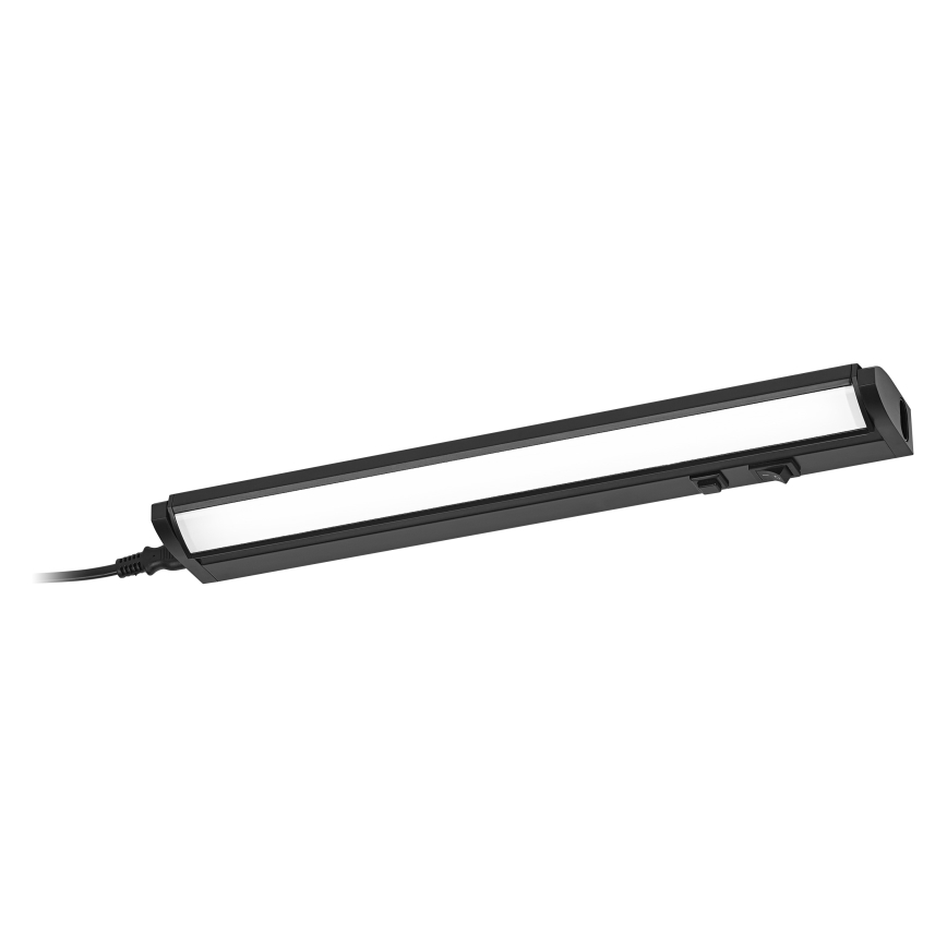Osram - reguliuojamas LED po spintelės šviestuvas LINEAR TURN LED, 6 W, 230 V, 3000/4000/6500 K, 35 cm, juodas