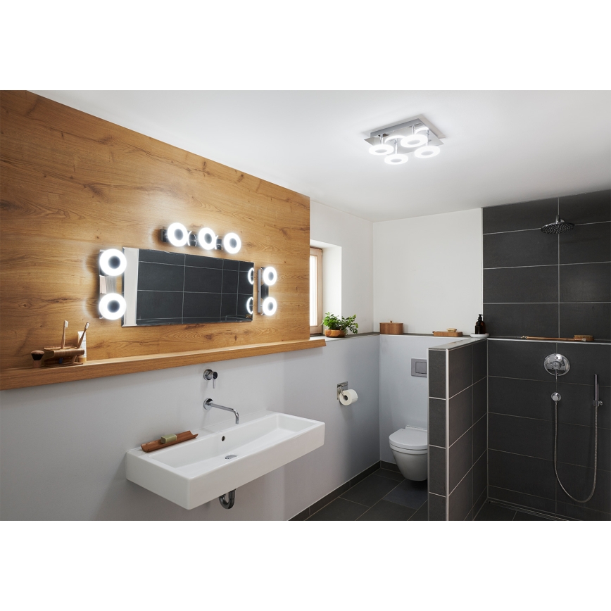 Osram - LED reguliuojamas vonios kambario lubų šviestuvas SMART+ WAVE LED/24W/230V 3000-6500K IP44 Wi-Fi
