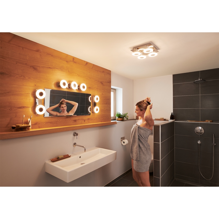 Osram - LED reguliuojamas vonios kambario lubų šviestuvas SMART+ WAVE LED/24W/230V 3000-6500K IP44 Wi-Fi