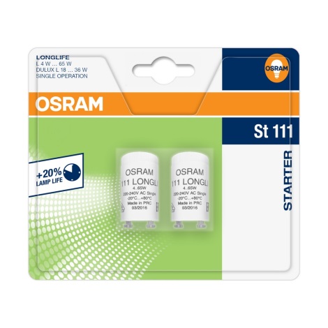 Osram - Fluorescencinis šviesos starteris ST111 4-65W/230V