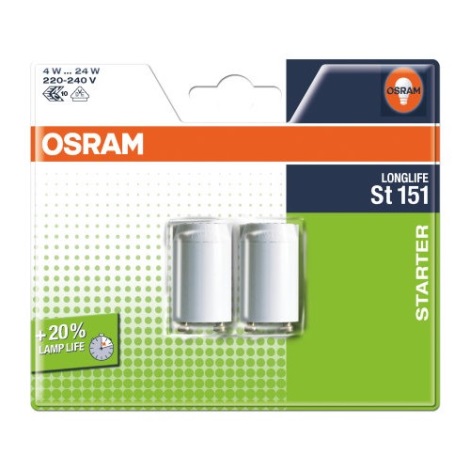 Osram - Fluorescencinis šviesos starteris ST151 4-22W/230V