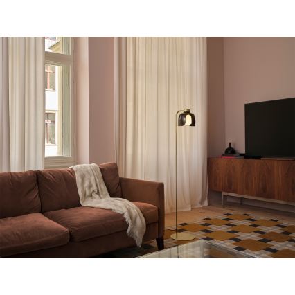 Osram - grindų lempa DECOR COROLLE 1xE27/15W/230V juoda/auksinė