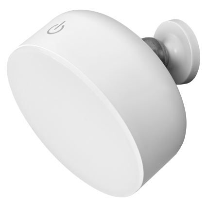 Osram - įkraunama, reguliuojamo ryškumo stalinė LED lempa 3 viename DECOR HELPER LED/1,8W/5V balta